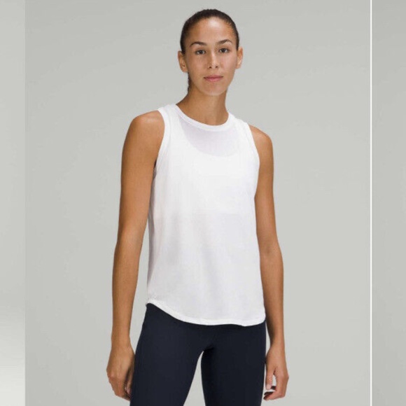 High-Neck Running and Training Tank Top - Picture 1 of 3